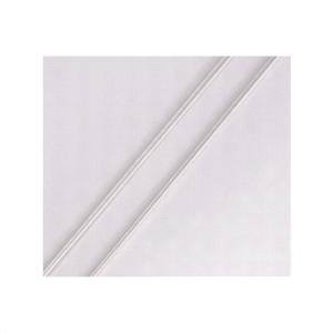 TUBE PLASTIQUE BLANC 2 X 3mm  33cm