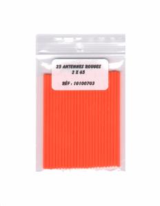 25 ANTENNES ROUGE 1.8 X 63