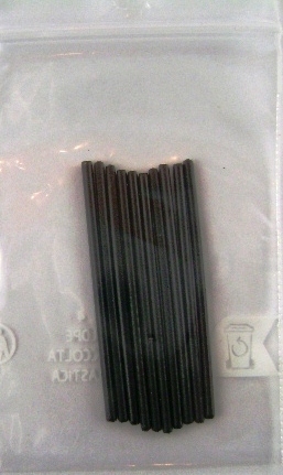25 ANTENNES NOIRE Ø 1.2X40